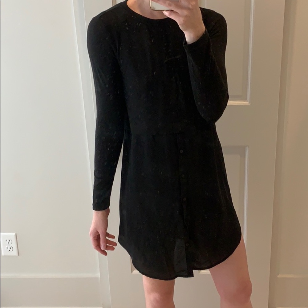 Black Shirt Dress or Tunic